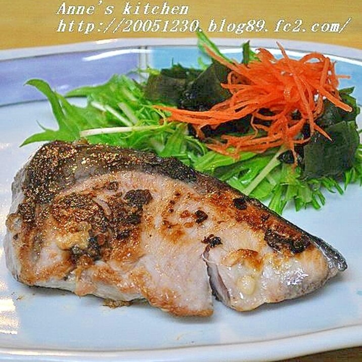 超簡単!材料2つ・ぶりの塩麹焼き☆
